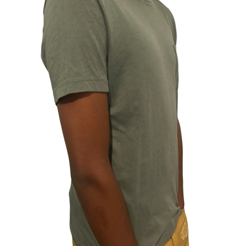 J. Crew Men's Crewneck Pocket T-Shirt - sage Green